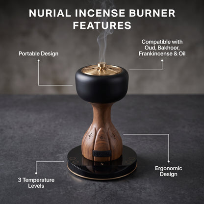 Nurial - Electric Bakhoor Burner